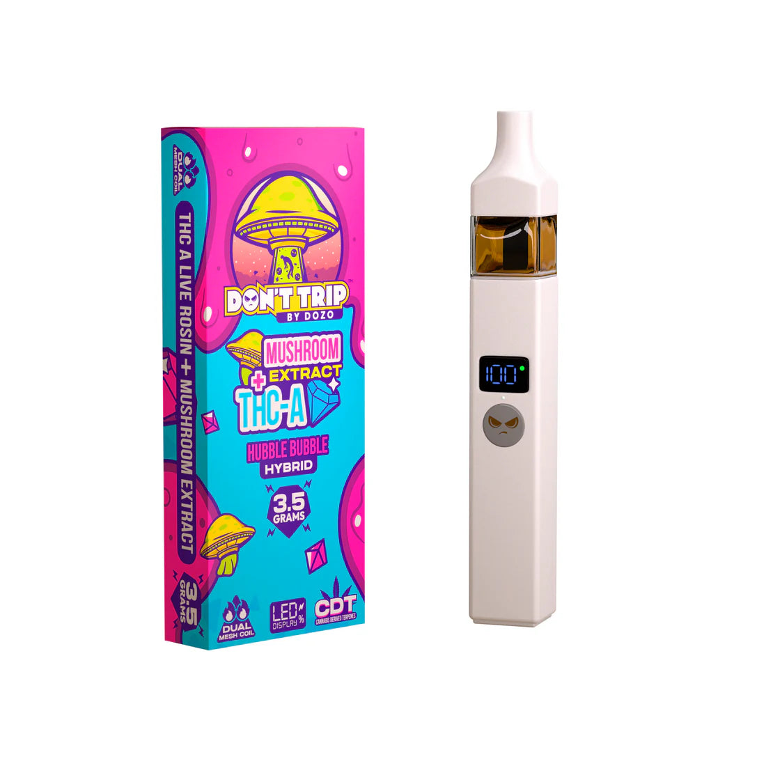 Amanita + THC A disposable HYBRID 3.5g (pk of 5)