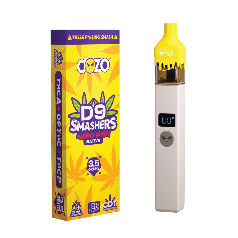 Dozo D9 Smashers disposable Sativa 3.5g (pk of 5)