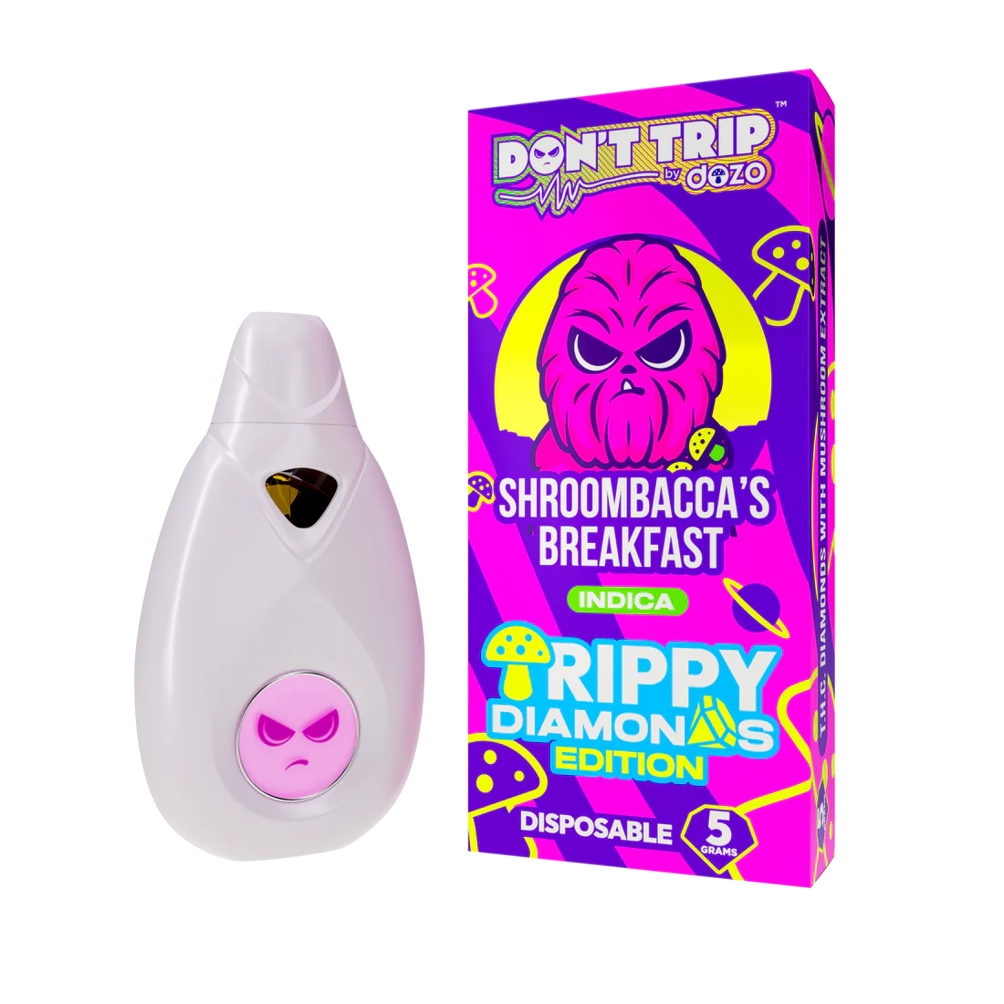Trippy Diamonds disposable Indica 5g (pk of 5)