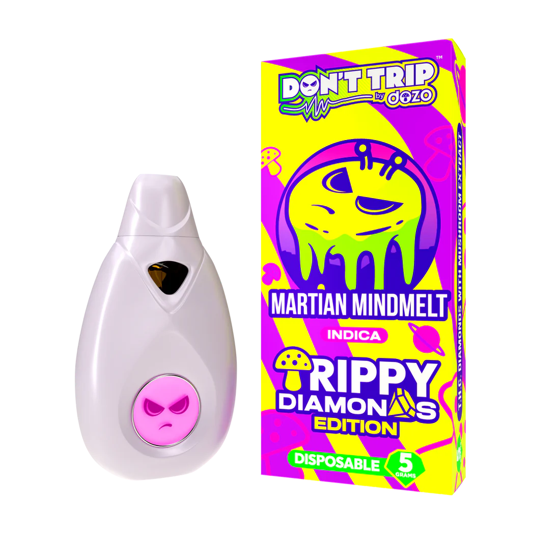 Trippy Diamonds disposable Indica 5g (pk of 5)