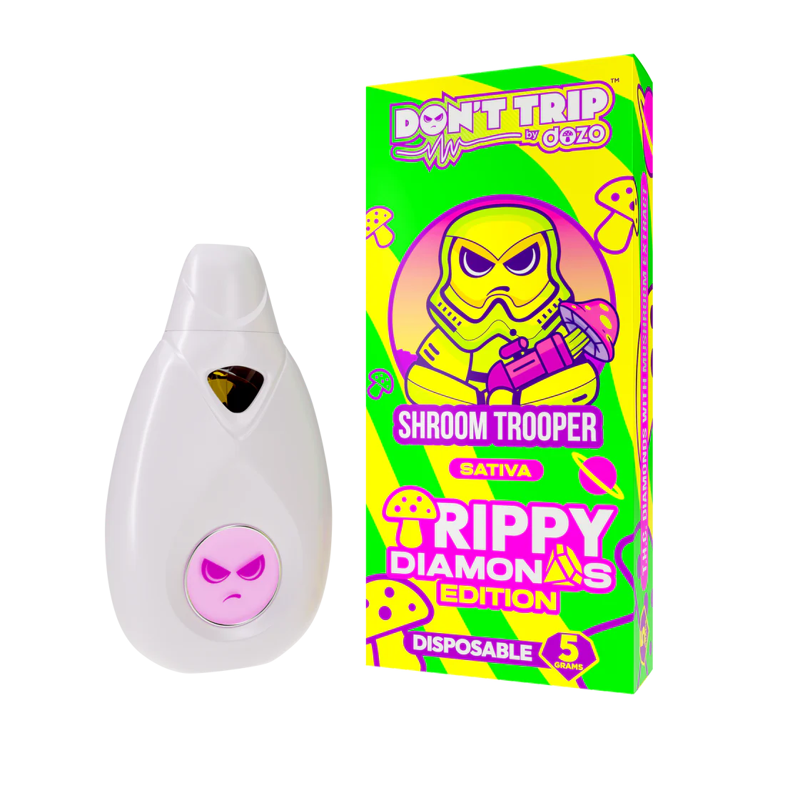 Trippy Diamonds disposable Sativa 5g (pk of 5)
