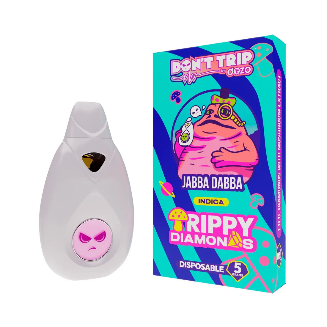 Trippy Diamonds disposable Indica 5g (pk of 5)
