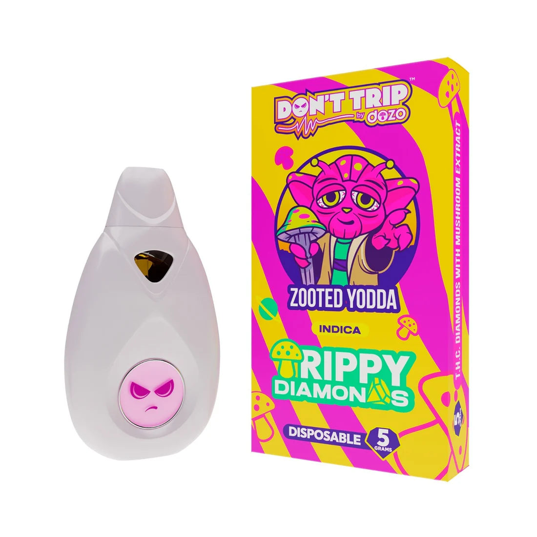 Trippy Diamonds disposable Indica 5g (pk of 5)