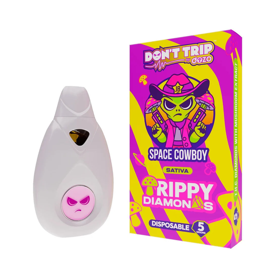 Trippy Diamonds disposable Sativa 5g (pk of 5)