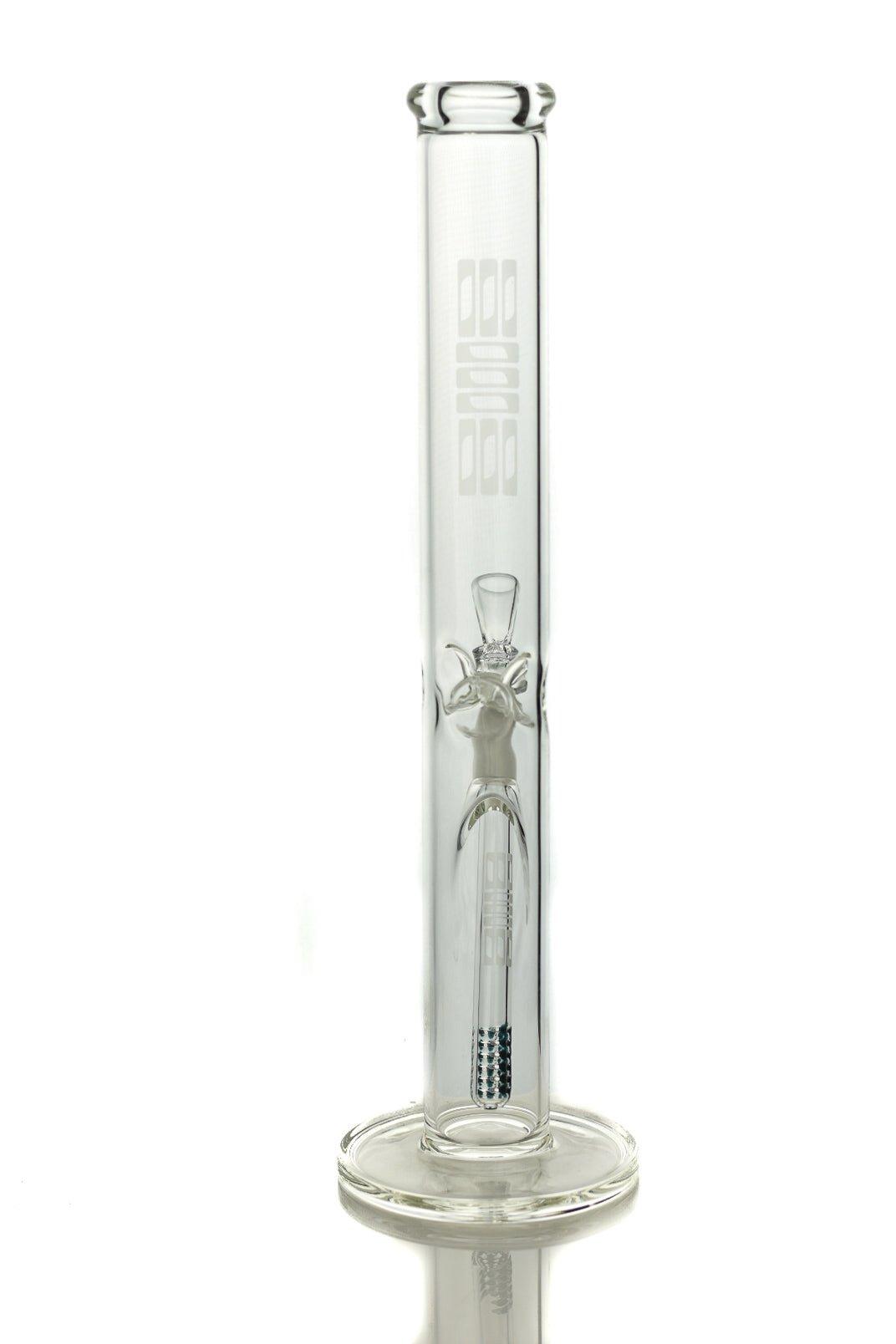 ILL Glass Straight 44 - mag 15" Green Downstemp