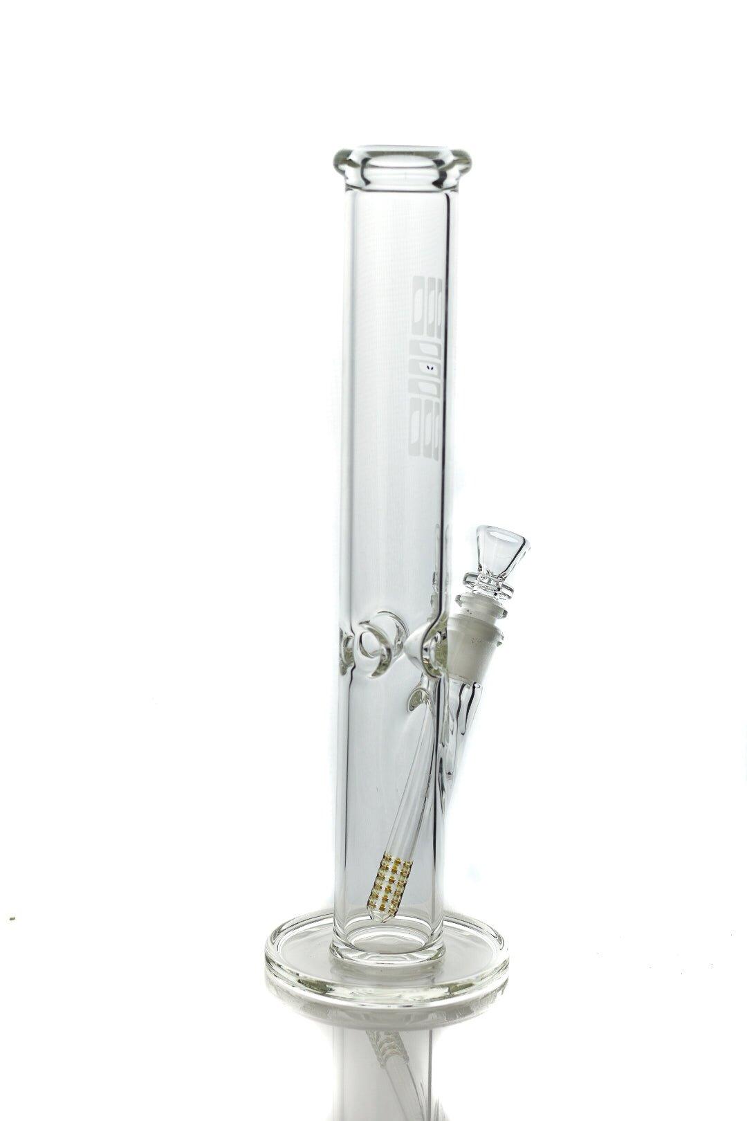 ILL Glass Straight 50 - Large 15" Honey colored Downstemp