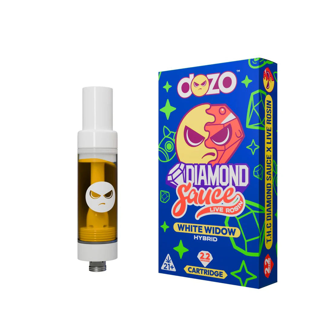Diamond Sauce Cartridges Hybrid 2.2g (pk of 5)
