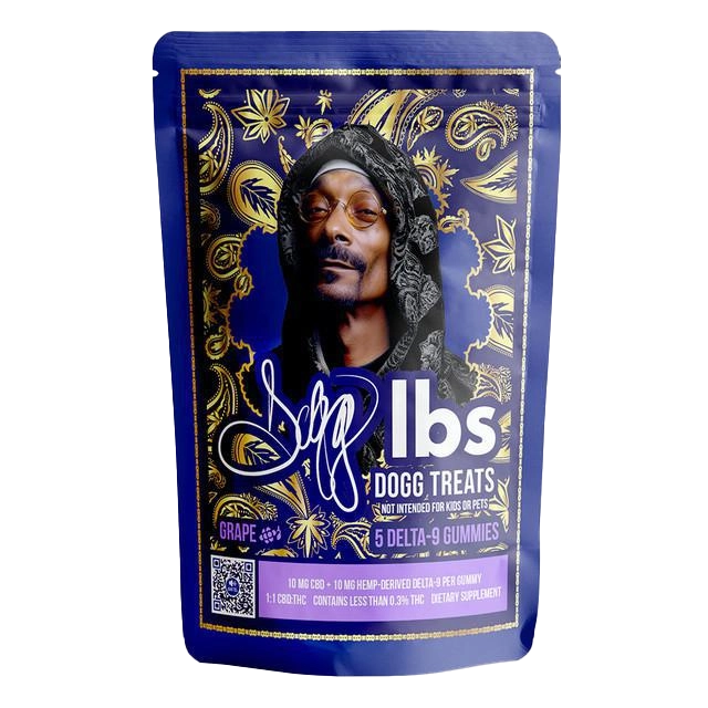 Dogg Lbs Snoop Dogg Delta-9 Gummies 100MG Dogg Treats