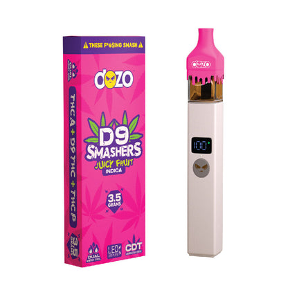 Dozo D9 Smashers disposable Indica 3.5g (pk of 5)