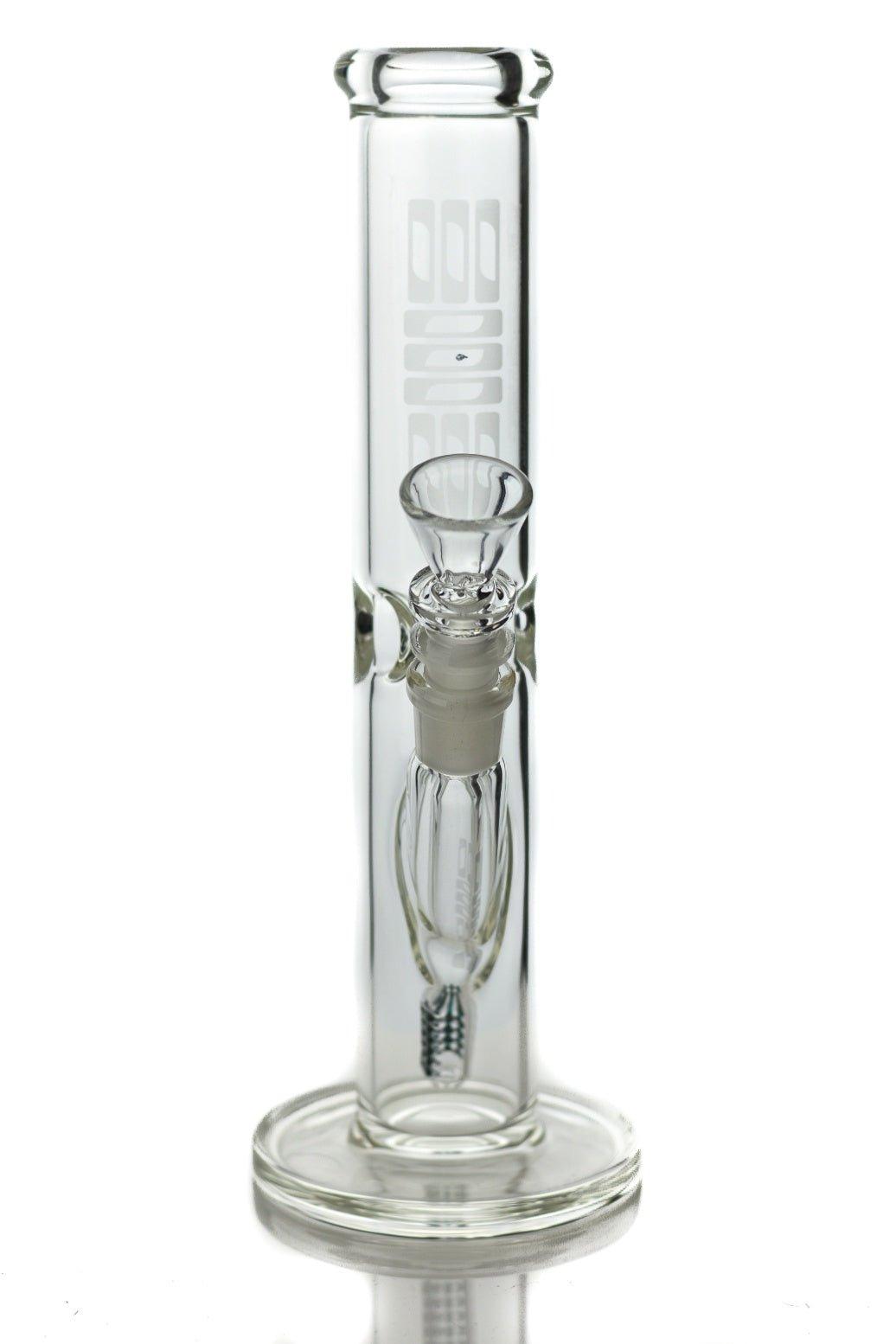 ILL Glass Straight 50 - Large 12" Dark Green Downstemp