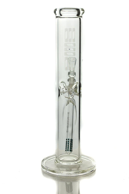 ILL Glass Straight 50 - Large 12" Dark Green Downstemp