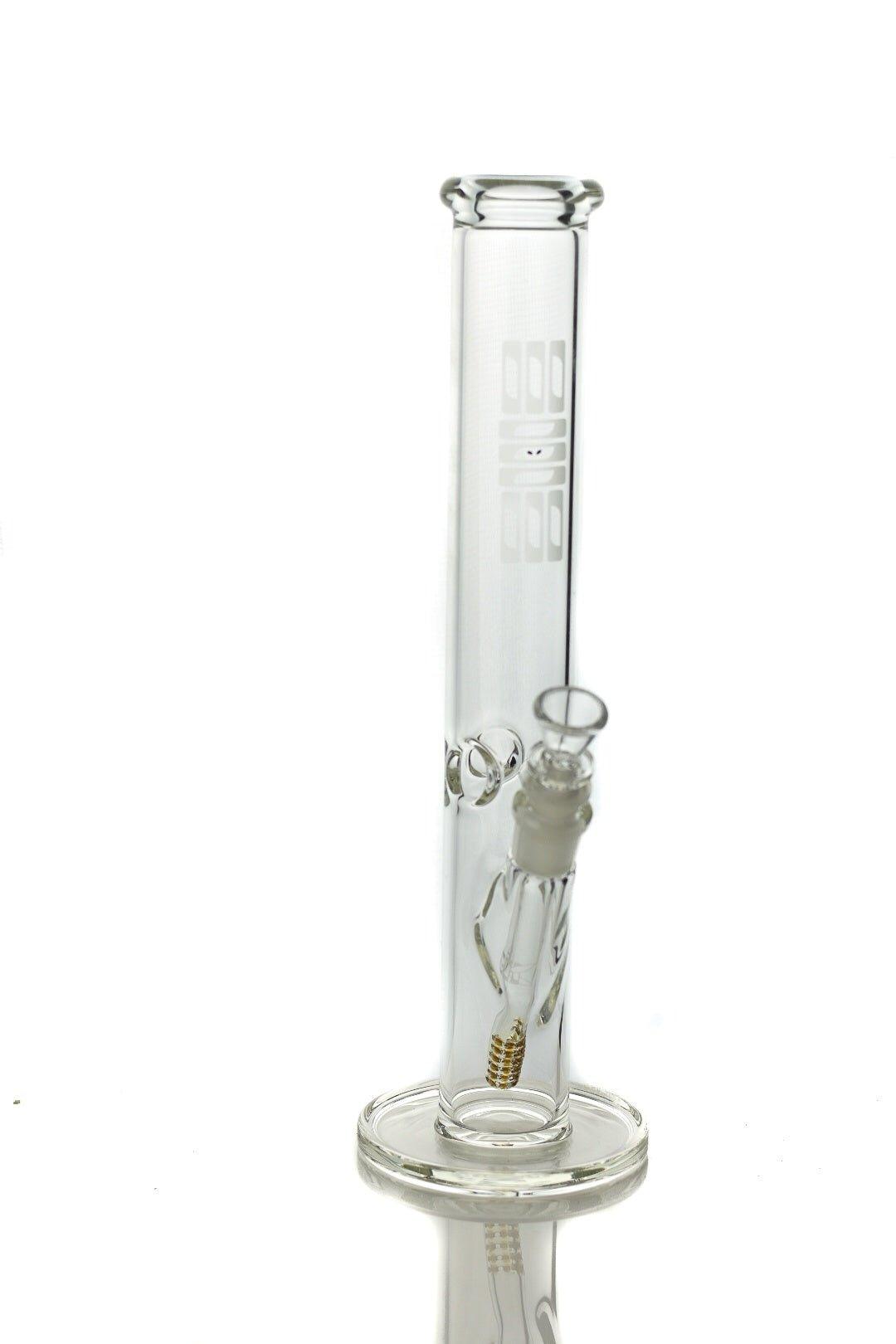 ILL Glass Straight 50 - Large 15" Honey colored Downstemp