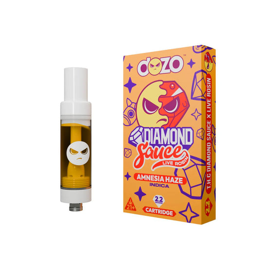 Diamond Sauce Cartridges Indica  2.2g (pk of 5)